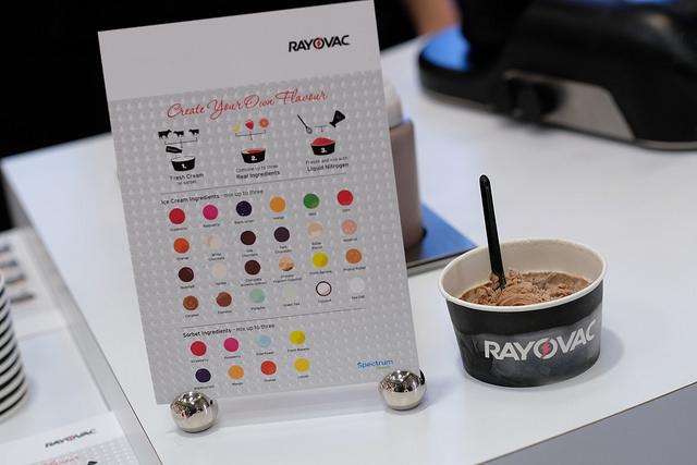 Nitrogen Ice Cream Catering Bespoke Menu