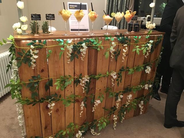 Luxury wedding experiential catering and smoking cocktail bars by Sixth Sense Events