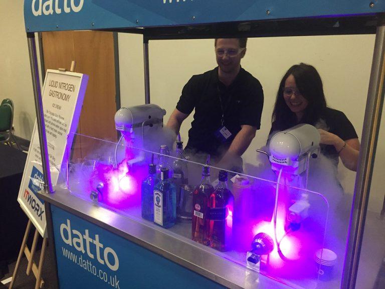 Corporate Liquid Nitrogen Ice Cream Cart Activation