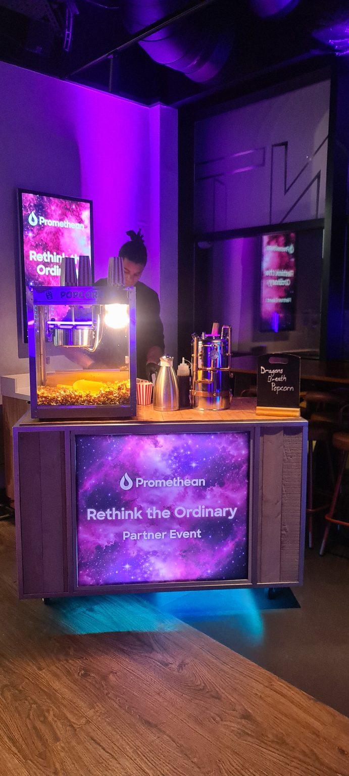 Dragon Breath Popcorn Hire Promethean
