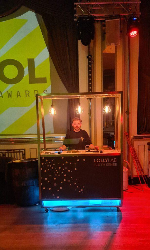 Lolly Lab Hire Corporate Exhibition Stand Activation
