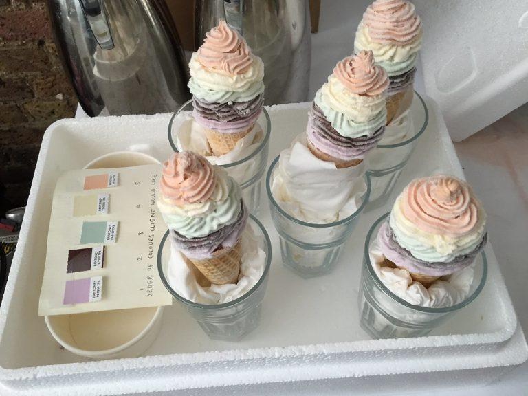 Pantone Colour Matched Ice Cream Cones